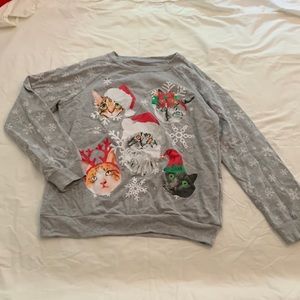 Freeze Light Up Cat Sweater